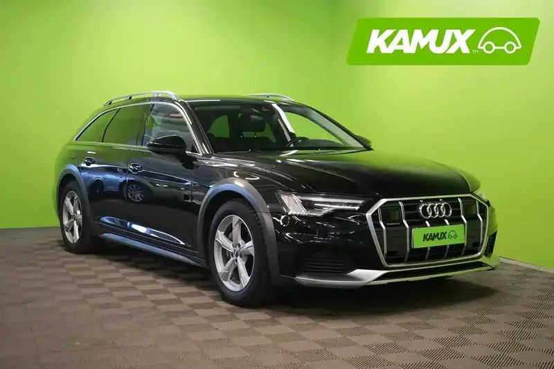 Musta Käytetty 2022 Audi A6 Allroad Business Farmari | 41 900 € (Supertarjous) - Kuva 1/4