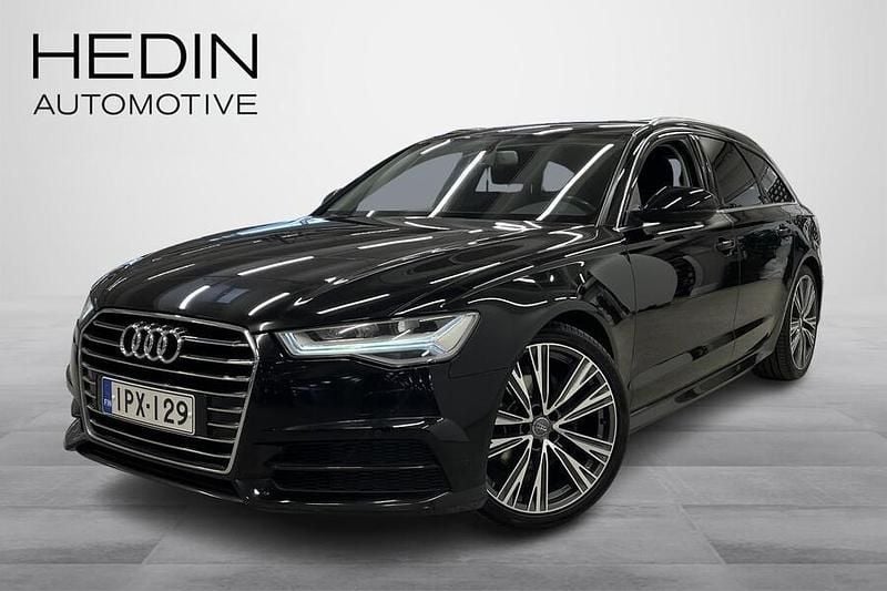 Musta Käytetty 2017 Audi A6 Business Farmari | 16 990 € (Perustarjous) - Kuva 1/4