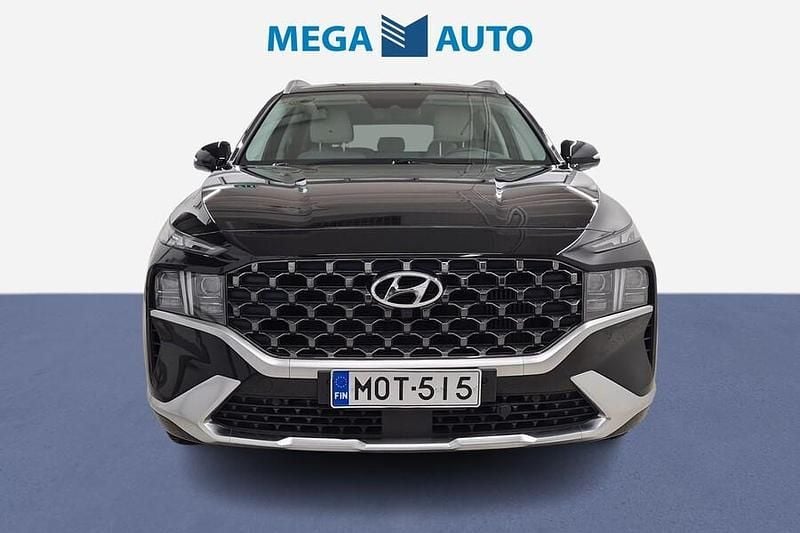 Käytetty Hyundai Santa Fe Premium 265 HP (194 kW) 2021 Musta Katumaasturi
