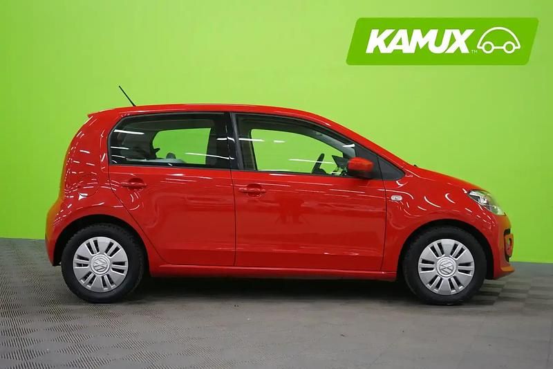 Käytetty VW up! move up! 75 HP (55 kW) 2015 Punainen Viistoperä