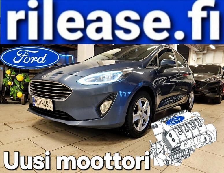 Käytetty Ford Fiesta Titanium 84 HP (61 kW) 2019 Sininen Viistoperä