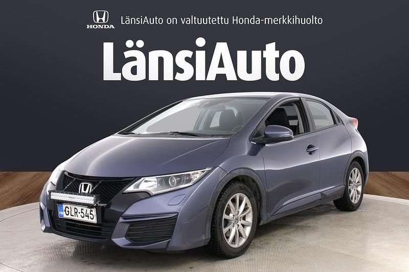 Käytetty Honda Civic Comfort 99 HP (72 kW) 2015 Sininen Viistoperä