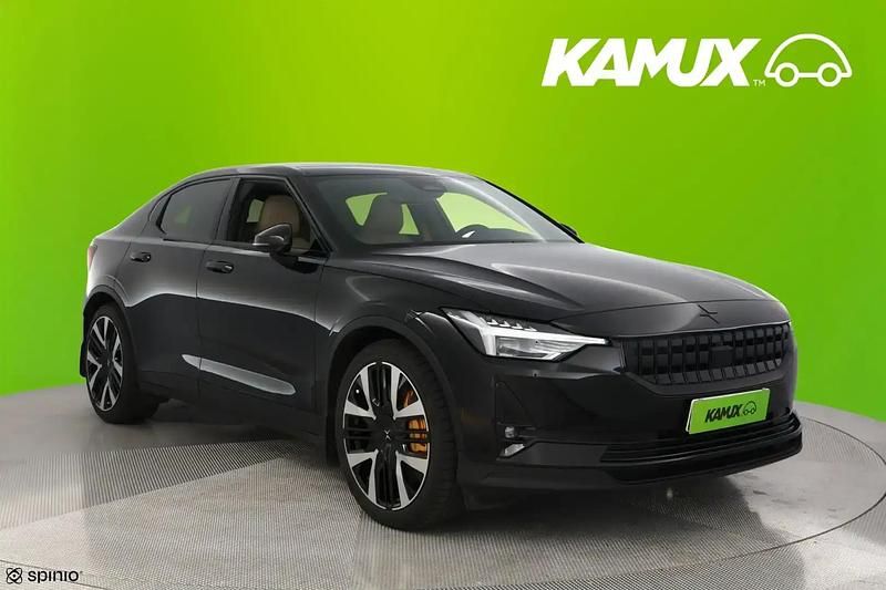 Musta Käytetty 2022 Polestar 2 Long Range Dual motor Viistoperä | 39 780 € (Hieman kallis) - Kuva 1/4