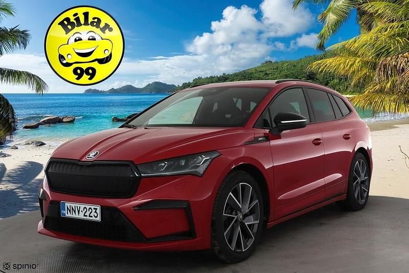 Käytetty 2021 Skoda Enyaq iV SportLine Katumaasturi | 35 790 € (Kallis) - Kuva 1/3