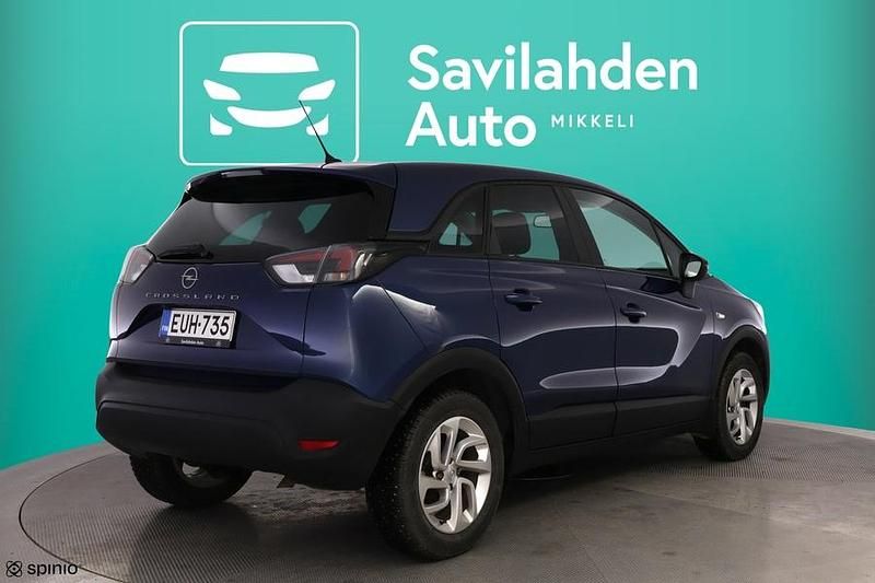 Käytetty Opel Crossland Comfort 110 HP (80 kW) 2022 Sininen Katumaasturi