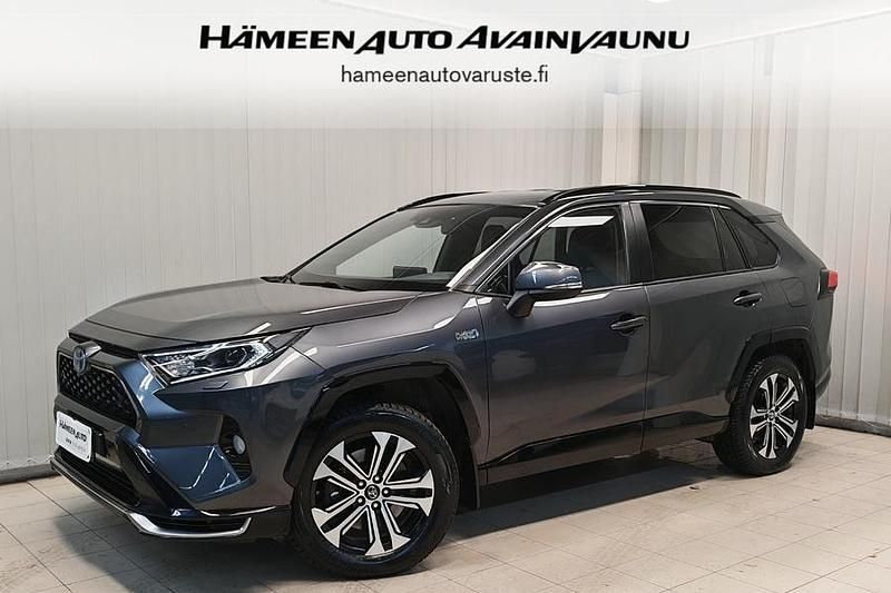 Harmaa Käytetty 2021 Toyota RAV4 Hybrid Business Edition Katumaasturi | 37 900 € (Perustarjous) - Kuva 1/4