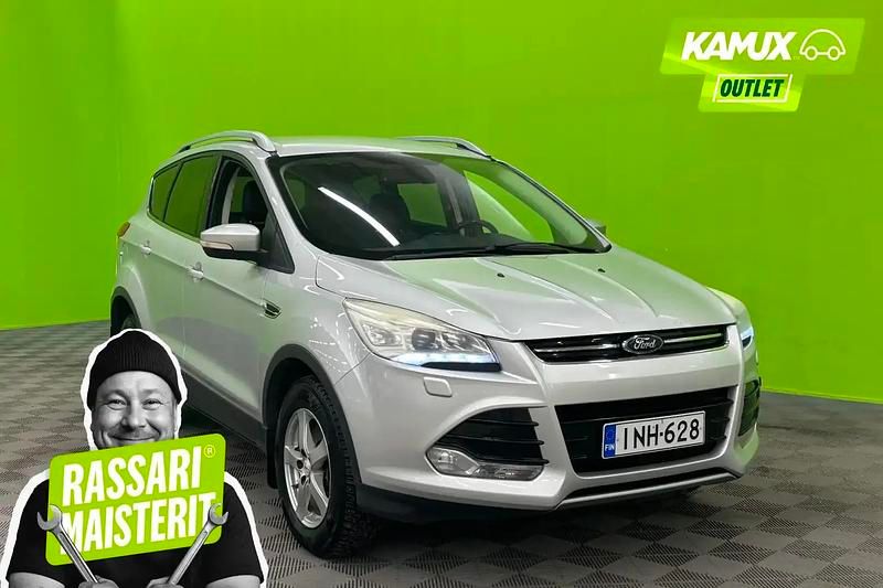 Hopea / harmaa Käytetty 2014 Ford Kuga Titanium Katumaasturi | 6 990 € (Hyvä tarjous) - Kuva 1/4