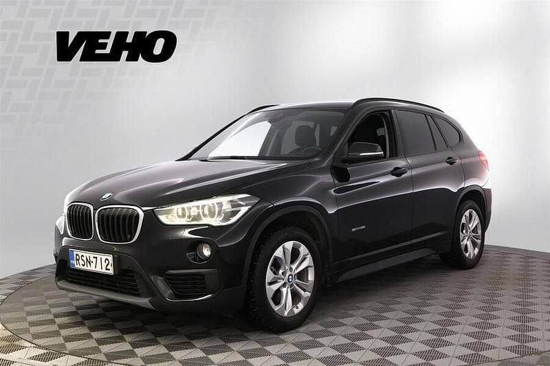 Käytetty BMW X1 136 HP (100 kW) 2016 Musta Katumaasturi