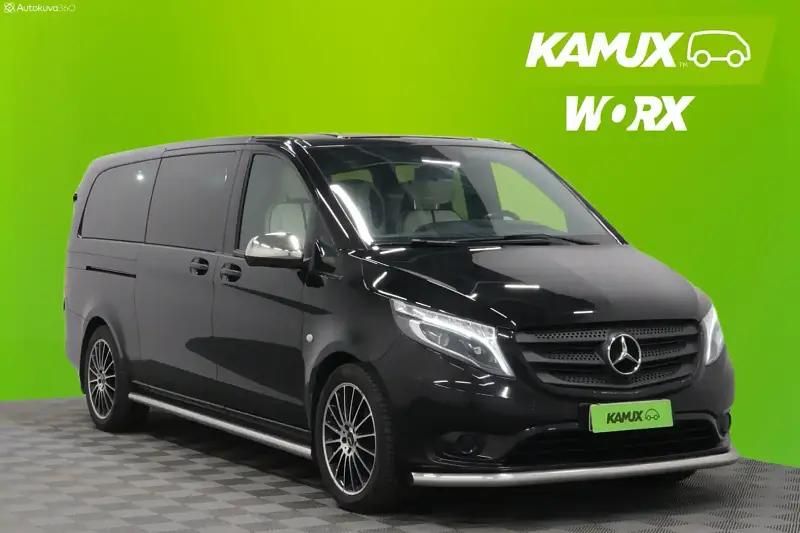 Musta Käytetty 2022 Mercedes Vito Tila-auto | 43 850 € - Kuva 1/4