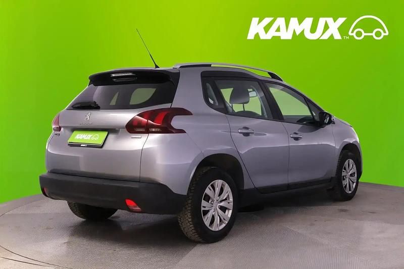Käytetty Peugeot 2008 Active 110 HP (80 kW) 2017 Hopea / harmaa Katumaasturi