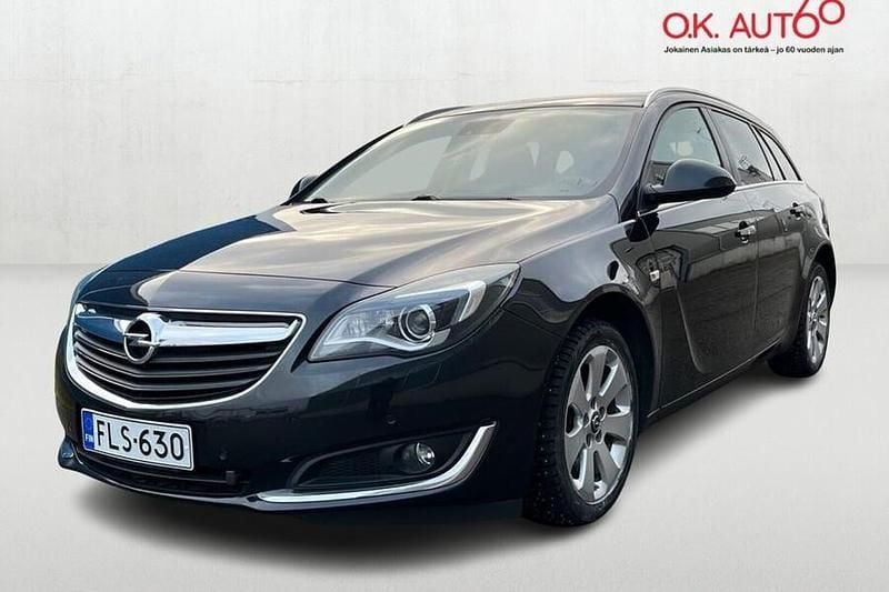 Musta Käytetty 2015 Opel Insignia Edition Farmari | 14 900 € (Perustarjous) - Kuva 1/4