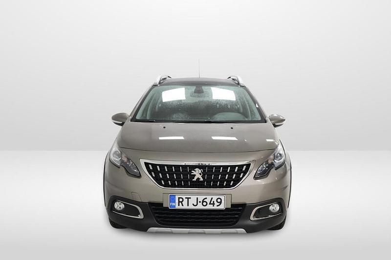 Käytetty Peugeot 2008 Allure 110 HP (80 kW) 2018 Harmaa Katumaasturi