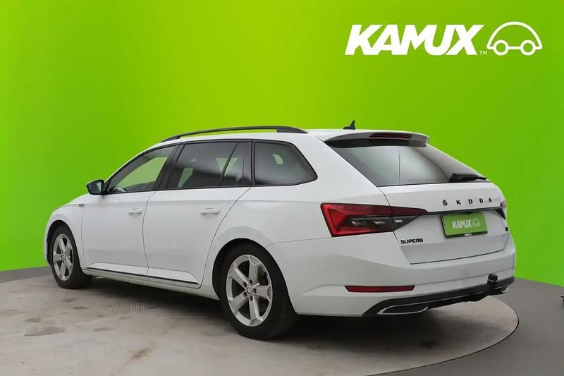 Käytetty Skoda Superb SportLine 156 HP (114 kW) 2020 Valkoinen Farmari