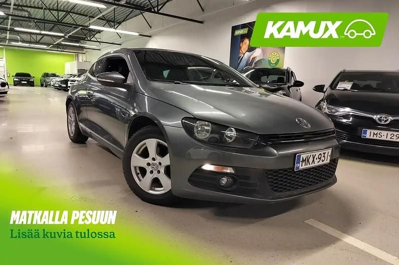 Käytetty VW Scirocco 122 HP (89 kW) 2012 Hopea / harmaa Coupe - kaksiovinen
