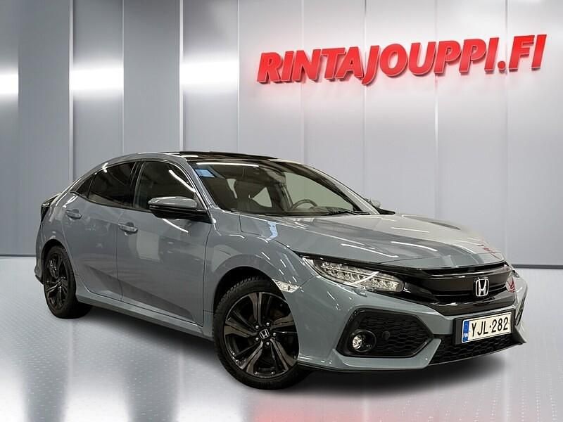 Harmaa Käytetty 2017 Honda Civic Sport Viistoperä | 15 870 € (Perustarjous) - Kuva 1/4