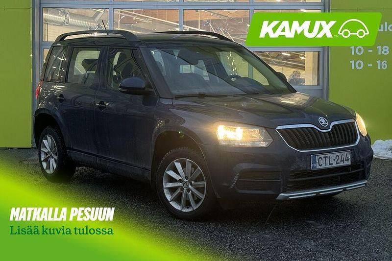 Sininen Käytetty 2015 Skoda Yeti Active Katumaasturi | 8 900 € (Hieman kallis) - Kuva 1/4