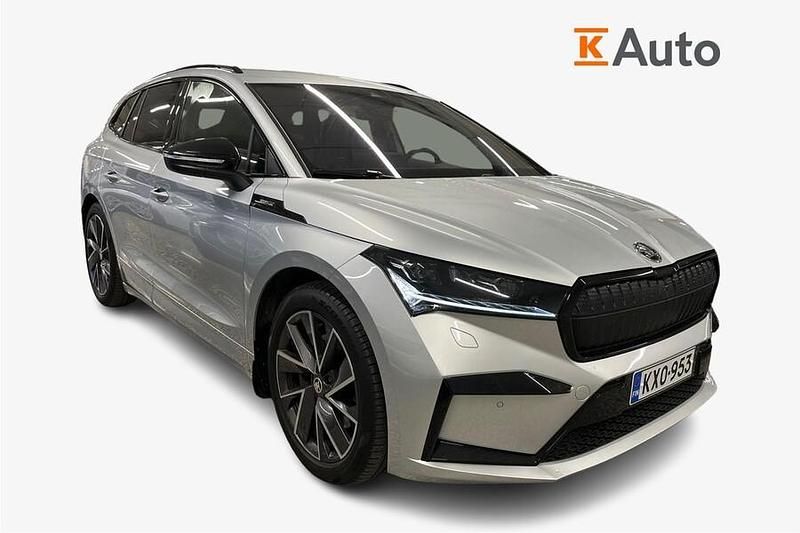 Hopea Käytetty 2022 Skoda Enyaq iV SportLine Katumaasturi | 37 900 € (Perustarjous) - Kuva 1/3