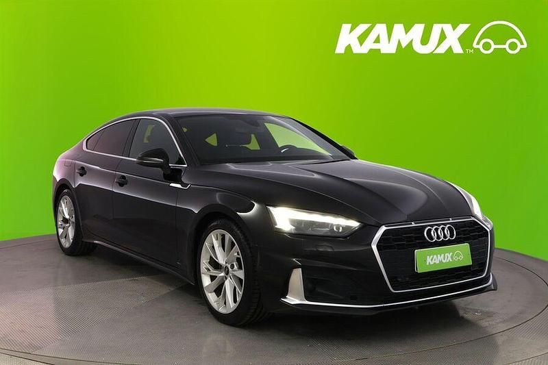 Musta Käytetty 2021 Audi A5 Advanced Plus Coupe - kaksiovinen | 24 490 € - Kuva 1/3