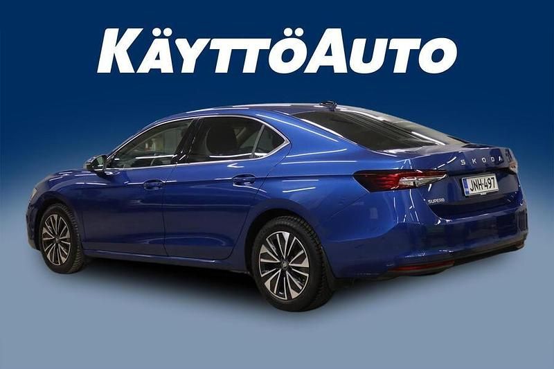 Käytetty Skoda Superb Style 150 HP (110 kW) 2024 Sininen Sedan