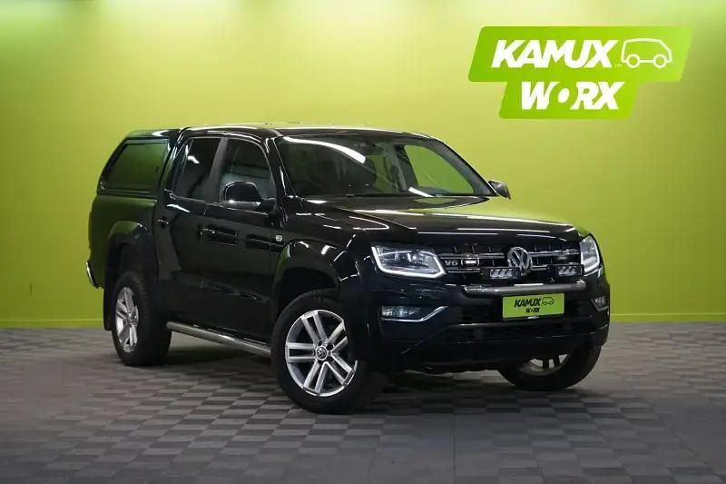 Musta Käytetty 2020 VW Amarok Highline Nouto | 39 800 € (Hieman kallis) - Kuva 1/4
