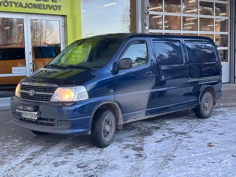 Sininen Käytetty 2010 Toyota HiAce Van | 12 900 € (Hyvä tarjous) - Kuva 1/4