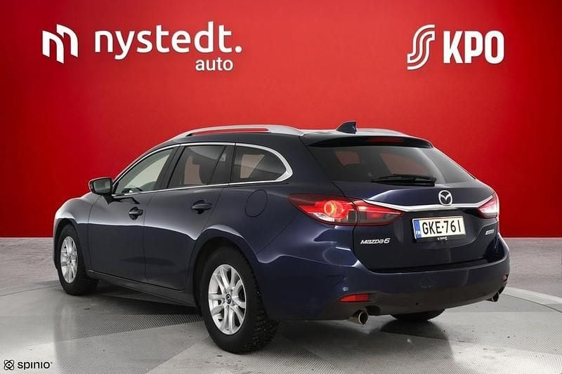 Käytetty Mazda 6 Edition 146 HP (107 kW) 2014 Sininen Farmari