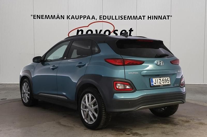Käytetty Hyundai Kona Style 150 kW (204 HP) 2021 Turkoosi Katumaasturi
