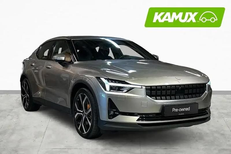 Hopea / harmaa Käytetty 2021 Polestar 2 Long Range Dual motor Viistoperä | 34 850 € (Hieman kallis) - Kuva 1/1