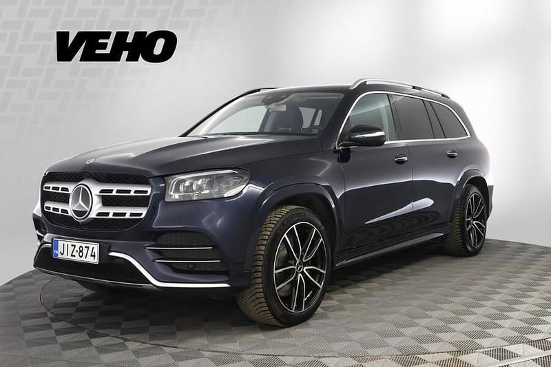 Käytetty Mercedes GLS350 AMG 286 HP (210 kW) 2021 Sininen Katumaasturi