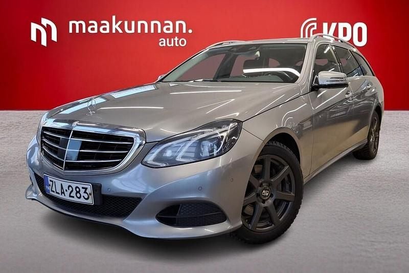Harmaa Käytetty 2013 Mercedes E350 Farmari | 14 500 € (Perustarjous) - Kuva 1/4