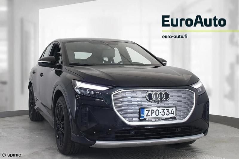 Käytetty Audi Q4 Sportback e-tron 219 kW (299 HP) 2022 Musta Katumaasturi