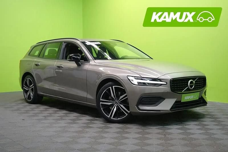 Pebble grey / metallic Käytetty 2022 Volvo V60 Business Edition Farmari | 24 780 € (Hyvä tarjous) - Kuva 1/4