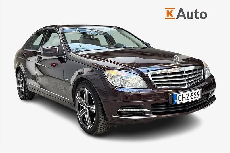 Ruskea Käytetty 2011 Mercedes C180 Business Sedan | 9 290 € (Hyvä tarjous) - Kuva 1/3