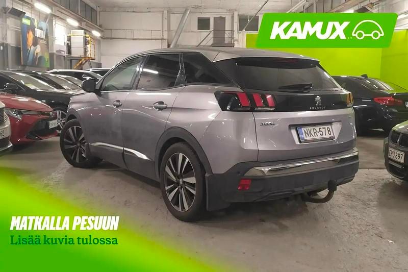 Käytetty Peugeot 3008 Allure 131 HP (96 kW) 2017 Hopea / harmaa Katumaasturi