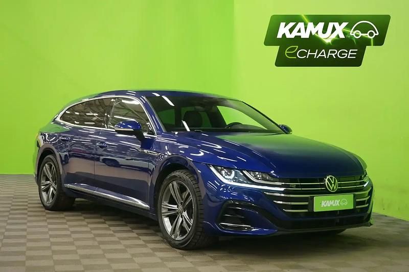 Käytetty VW Arteon R-line 218 HP (160 kW) 2021 Sininen Farmari