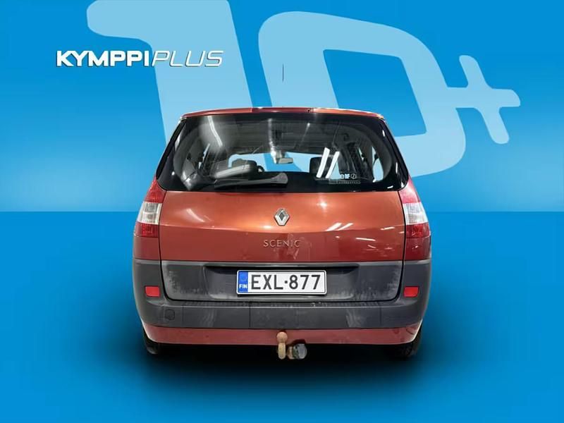 Käytetty Renault Grand Scénic II 113 HP (83 kW) 2005 Punainen Tila-auto