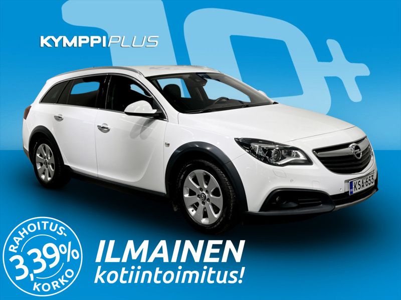 Valkoinen Käytetty 2016 Opel Insignia Country Tourer Farmari | 10 470 € - Kuva 1/2