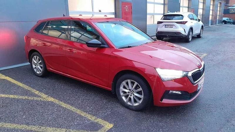 Punainen Käytetty 2019 Skoda Scala Ambition Viistoperä | 18 480 € (Perustarjous) - Kuva 1/3