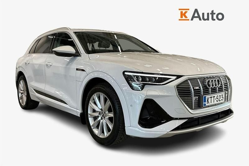 Valkoinen Käytetty 2020 Audi e-tron S-Line Katumaasturi | 31 900 € (Perustarjous) - Kuva 1/3