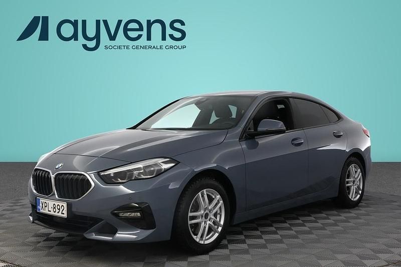 Harmaa Käytetty 2021 BMW 218 Sport Line Coupe - kaksiovinen | 24 900 € (Hyvä tarjous) - Kuva 1/4