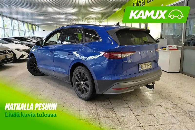 Käytetty Skoda Enyaq iV 131 kW (179 HP) 2022 Sininen Katumaasturi