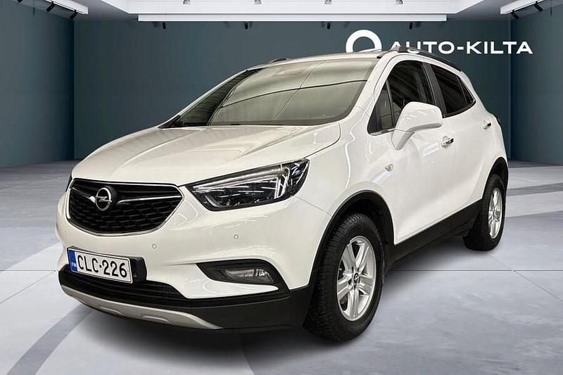Valkoinen Käytetty 2018 Opel Mokka X Innovation Katumaasturi | 14 750 € (Perustarjous) - Kuva 1/4
