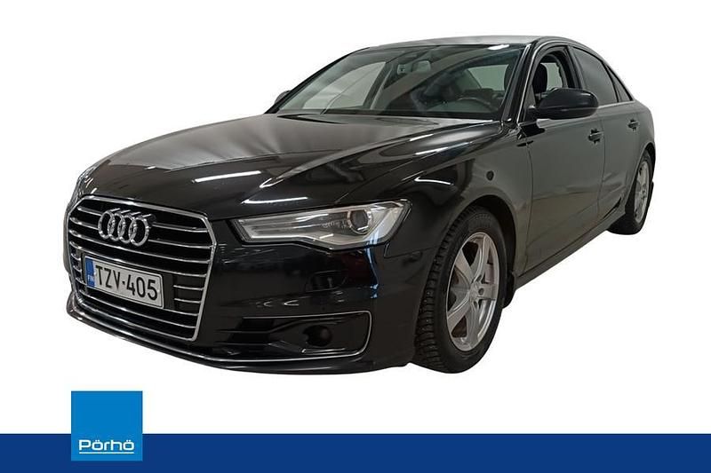 Käytetty Audi A6 Business 150 HP (110 kW) 2015 Musta Sedan