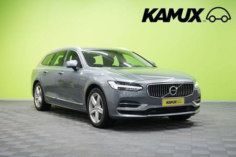 Harmaa Käytetty 2020 Volvo V90 Inscription Farmari | 33 770 € (Hieman kallis) - Kuva 1/3