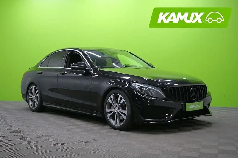 Musta Käytetty 2015 Mercedes C200 Premium Sedan | 21 780 € (Perustarjous) - Kuva 1/4