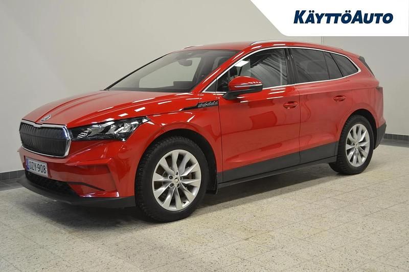 Käytetty Skoda Enyaq iV 194 kW (265 HP) 2023 Punainen Katumaasturi