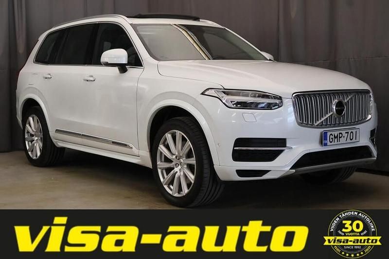 Valkoinen Käytetty 2016 Volvo XC90 Inscription Katumaasturi | 33 990 € (Hyvä tarjous) - Kuva 1/4