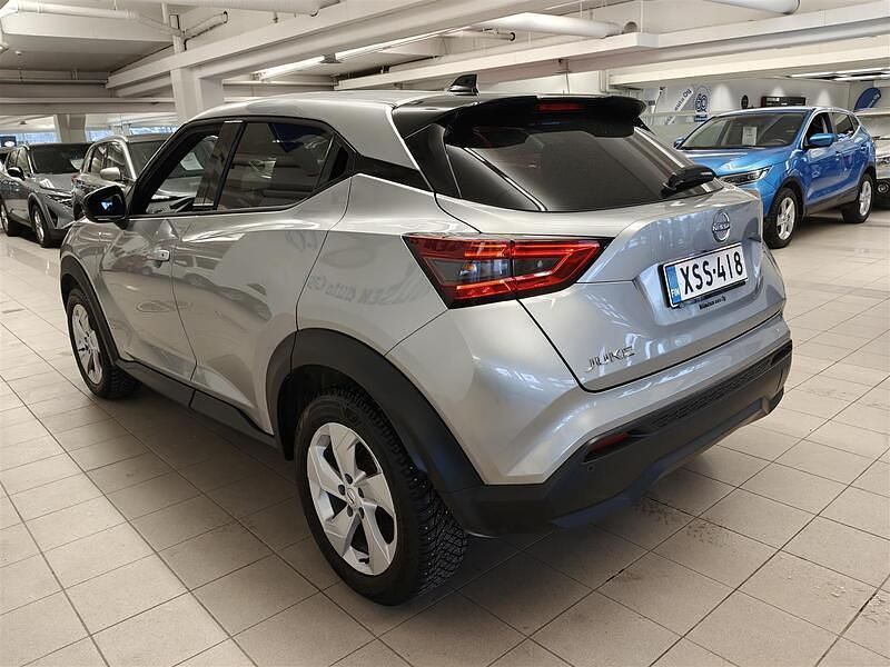 Käytetty Nissan Juke N-Connecta 114 HP (83 kW) 2024 Hopea Katumaasturi