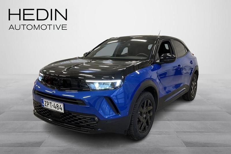 Käytetty Opel Mokka-e GS Line 100 kW (136 HP) 2023 Sininen Katumaasturi