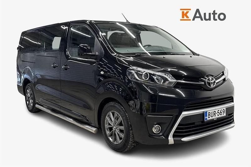 Käytetty Toyota Proace Premium 177 HP (130 kW) 2017 Musta Tila-auto